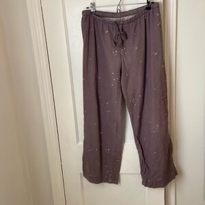 Gap women’s flannel pajama pants